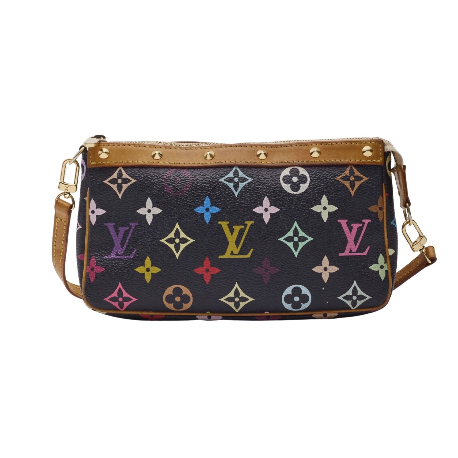 LOUIS VUITTON MURAKAMI MONOGRAM MULTICOLOR POCHETTE LOUIS VUITTON MURAKAMI MONOGRAM MULTICOLOR POCHETTE
