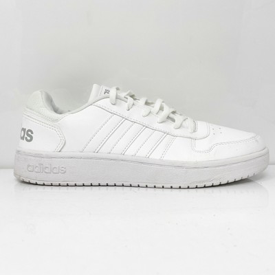 

Adidas Womens Hoops 2.0 FY6024 Белая повседневная обувь Кроссовки Размер 8.5, Белый, Hoops 2.0