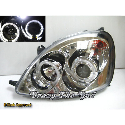 ヘッドライト VITZ Fits TOYOTA Vitz XP10 MK1 99-03 3D/5D Angel-Eye Headlight CH LHD