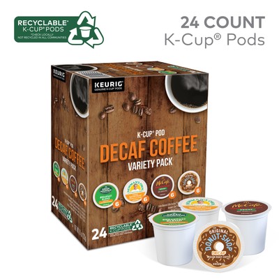 Keurig Decaf Coffee Variety Pack, Keurig K-Cup Pods, 96 Count