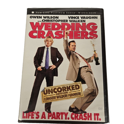 Wedding Crashers DVD Uncorked Edition & Theatrical Version Widescreen New-Sealed