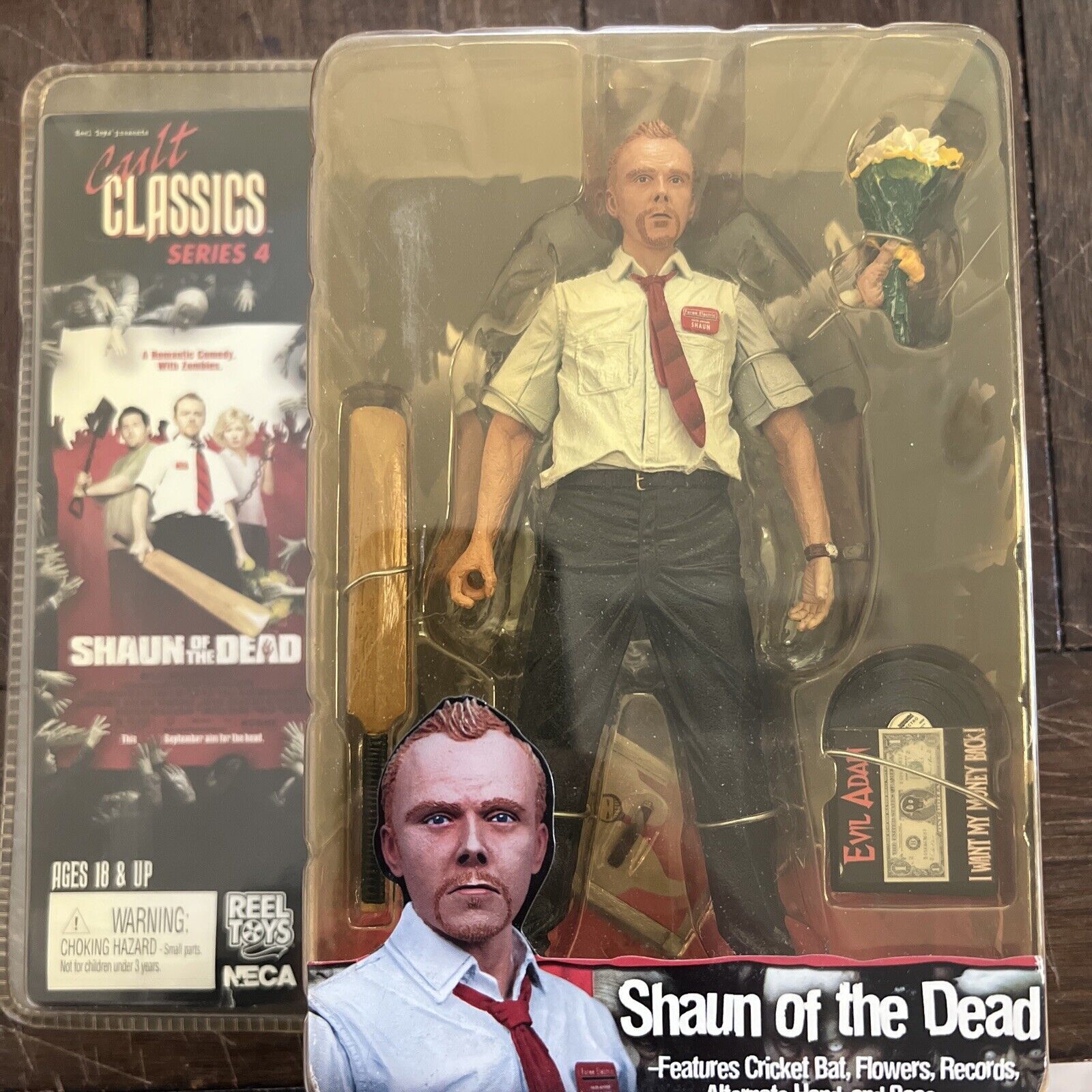 NECA Cult Classics - Series 4 - Shaun of the Dead - Rare NECA Cult Classics - Series 4 - Shaun of the Dead - Rare