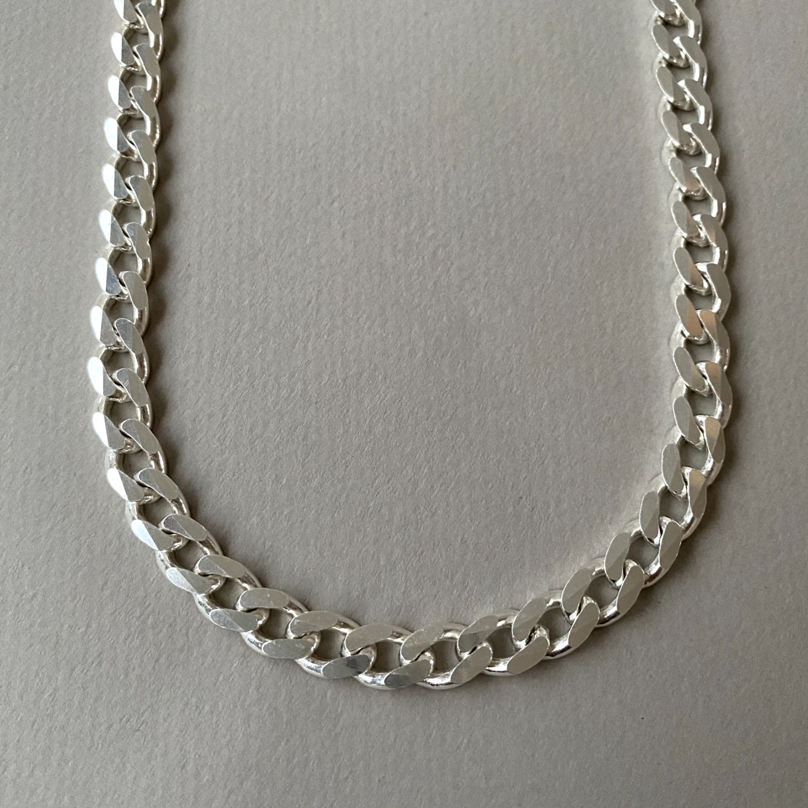 Pre-owned Handmade 925 Sterling Silver Hip Hop Men Cuban Link Chain Necklaces 9mm 85gr 26 Inch