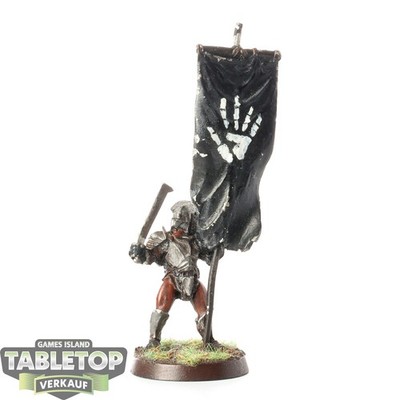 HdR Figuren - Böse - Uruk-hai™ Banner Bearer - bemalt