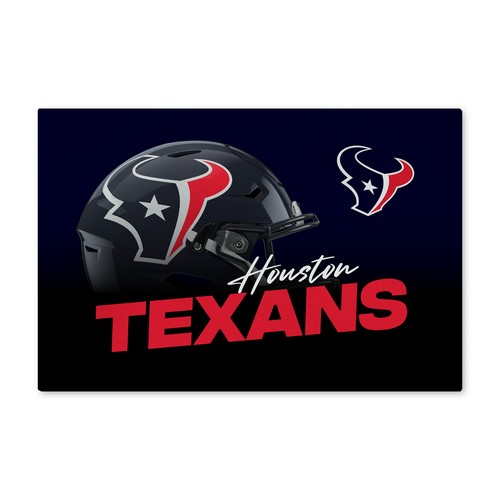 Моющийся коврик для пола Northwest NFL Houston Texans Headspace, 20 x 32