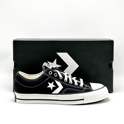 Converse star player ox black sale