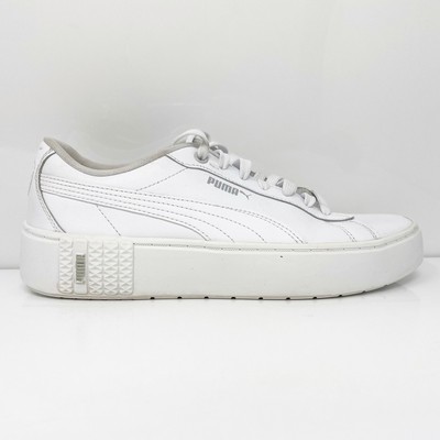

Puma Womens Smash Platform V2 373035-01 Белая Повседневная Обувь Кроссовки Размер 10, Белый, Smash Platform V2