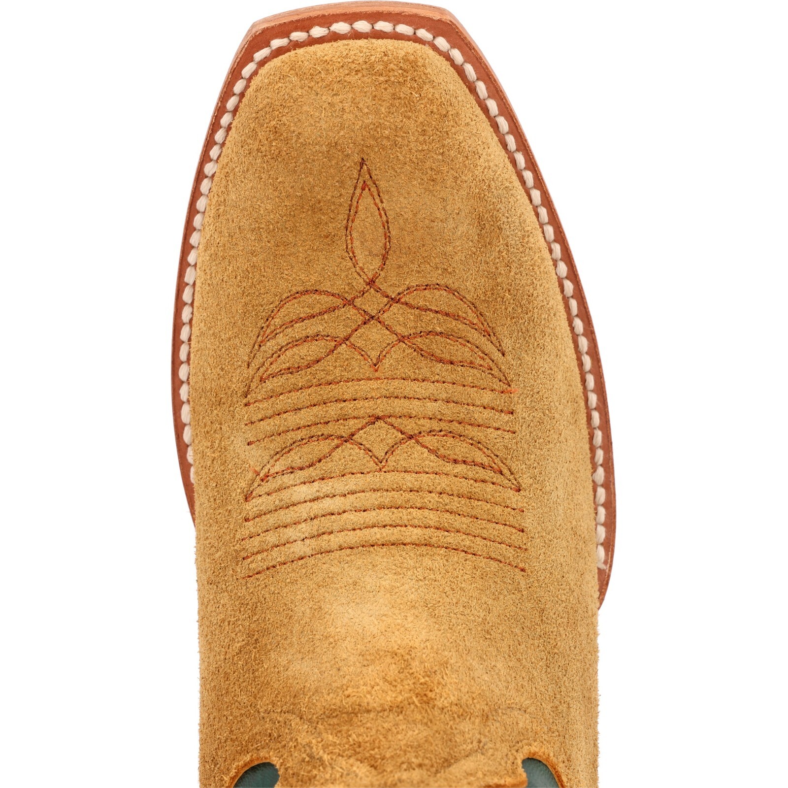 Pre-owned Durango Boots Durango® Men's Prca Collection Roughout Western Boots Ddb0465 - All Sizes - In Goldenrod And Deep Teal