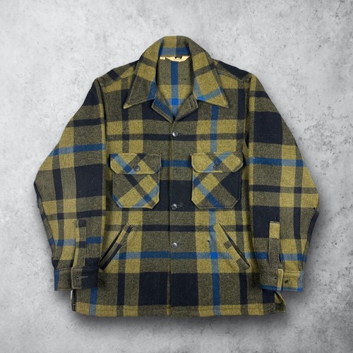 Vintage 60s Woolrich Plaid Shacket Flannel Shirt Heavyweight Vintage 60s Woolrich Plaid Shacket Flannel Shirt Heavyweight