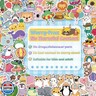JIXZEN 300 PCS Water Bottle Stickers for Kids,Cute Waterproof Vinyl Laptop Stickers Pack for School Supplies Classroom Teacher Prizes, Fun Gift Sticker Pack for Girls Teens Students