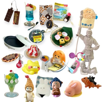 New Lot 20 Japan Kawaii Gashapon Figure Food Cafe Set Blythes Barbie Bratz Size