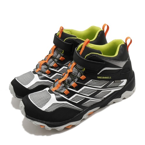 

Merrell Moab FST Mid A/C водонепроницаемый черный белый детский дошкольный на открытом воздухе MK264170, Moab Fst Mid A/c Waterproof