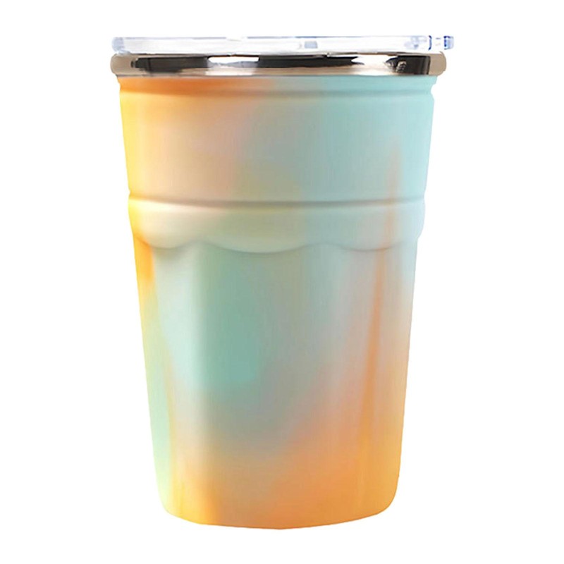 Stainless Steel Coffee Mug Travel Thermos Cup Temperature  Insulated Car Water
