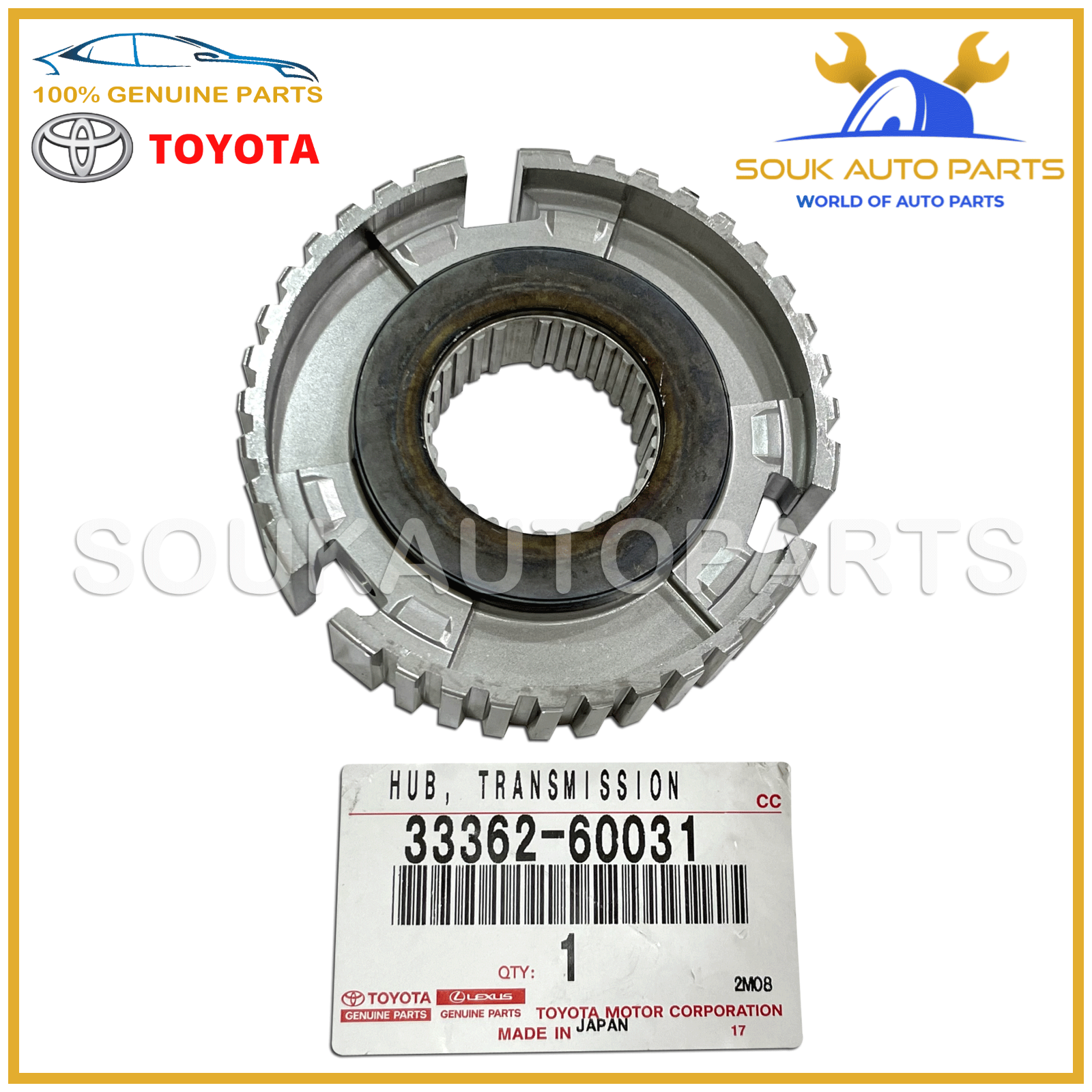 33362-60031 Genuine Toyota HUB, TRANSMISSION CLUTCH, NO.2 3336260031 OEM | eBay 33362-60031 Genuine Toyota HUB, TRANSMISSION CLUTCH, NO.2 3336260031 OEM | eBay