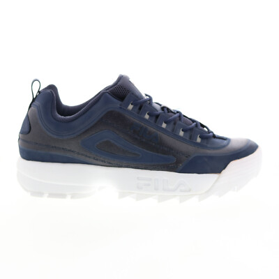 

Мужские синие кроссовки Fila Disruptor II No-Sew 1FM00693-421 11,5, Синий, Fila Disruptor II No-Sew