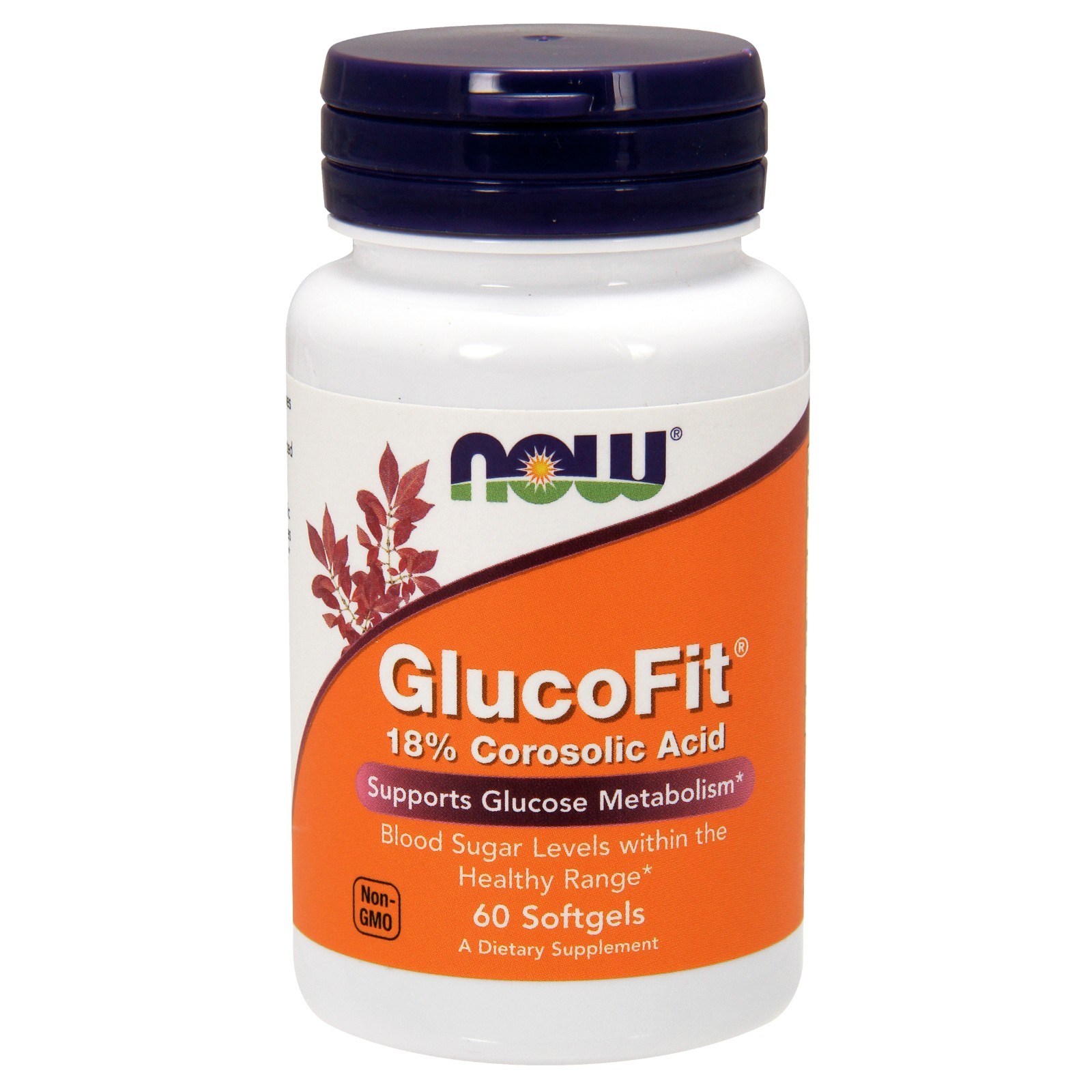 NOW Foods GlucoFit, 60 мягких таблеток