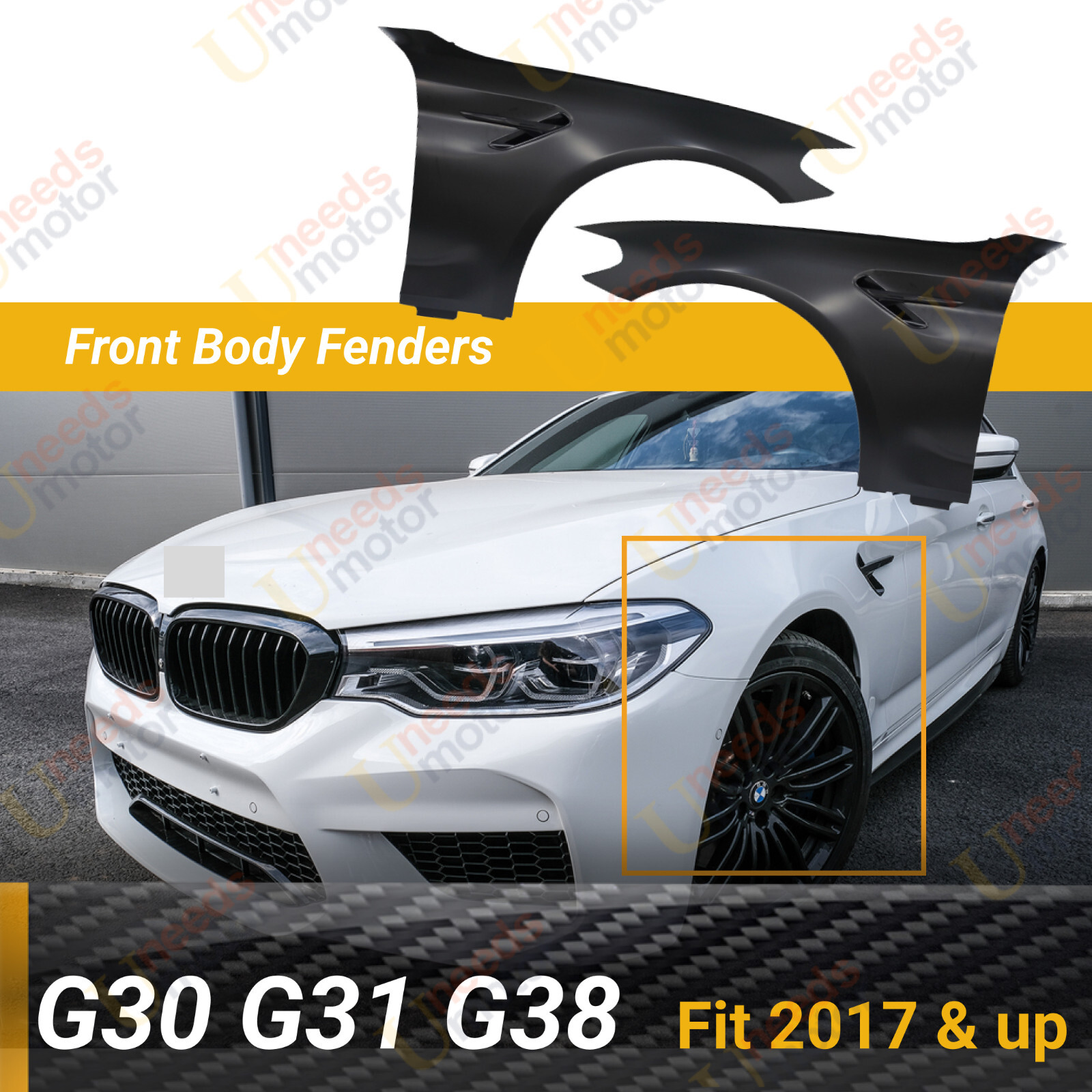 専用　BMW純正 S1000 Mカーボンフロントフェンダー 専用 BMW純正 S1000 Mカーボンフロントフェンダー BMW純正 Mカーボン