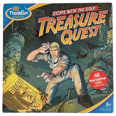 ThinkFun Treasure Quest Single Player Challenge Game