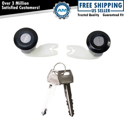 Door Lock Cylinder Set with Keys for Ford Pickup Truck Van SUV New
