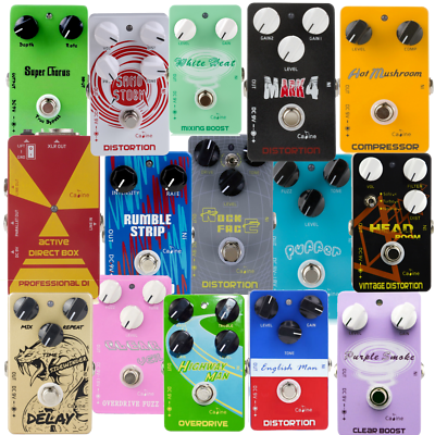 Caline Guitar Effect Pedals Super Sale on 15 Models Buy 1 Buy 15 One LOW Price