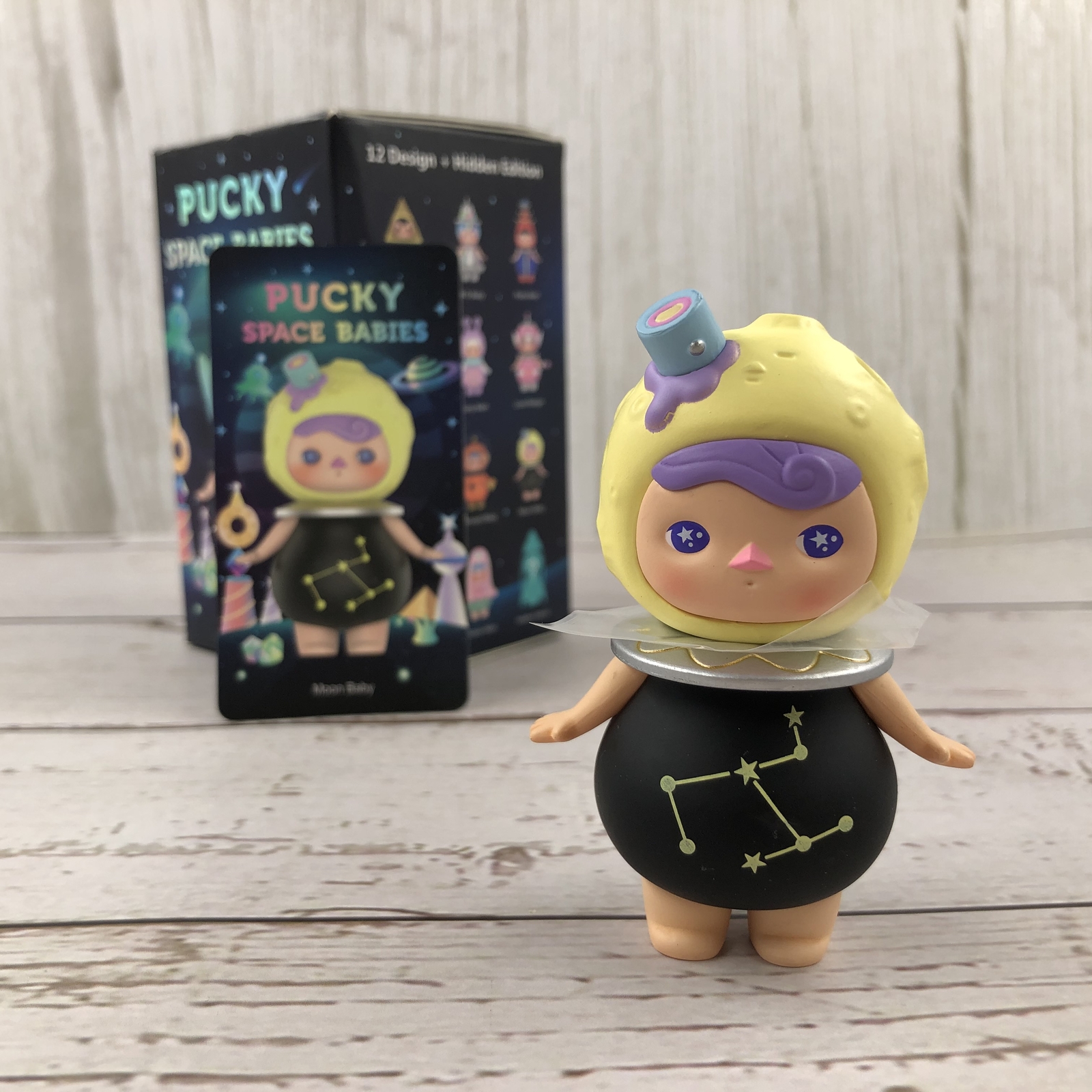POP MART PUCKY Mini Figure Designer Art Toy Figurine Space Babies Moon Baby | eBay