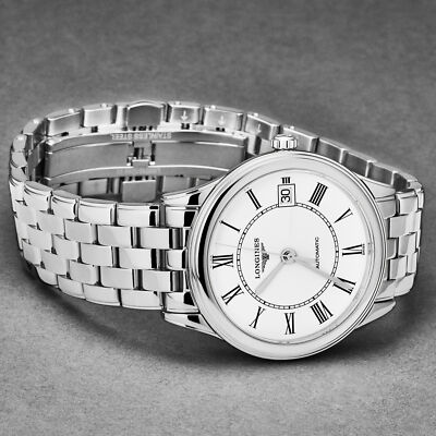 Pre-owned Longines Women's 'flagship' Silver Dial Stainless Steel Automatic L4.774.4.21.6