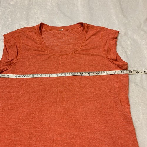 Lululemon Pedal To The Metal Short Sleeve Top Heathered Alarming Silverescent 6