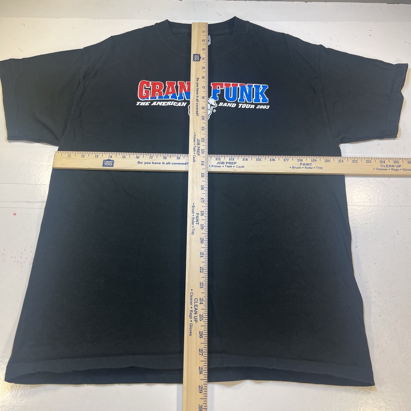 GRAND FUNK RAILROAD AMERICAN BAND TOUR CONCERT 2003 T SHIRT Mens L