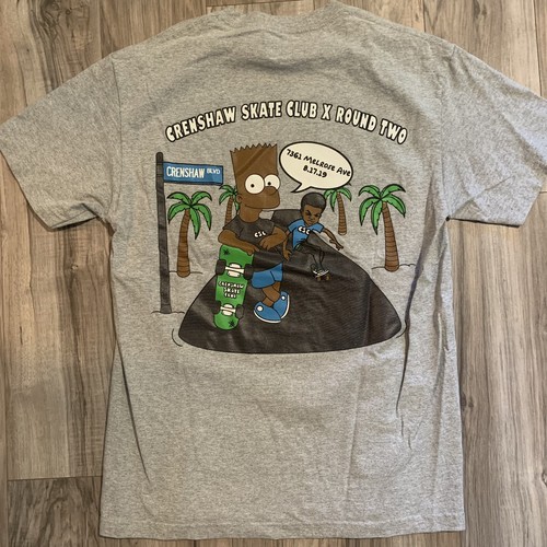 XLARGE×CRENSHAW SKATE CLUB VANDALISED POLICE CAR S/S TEE SF TEE – Crenshaw Skate Club 90008