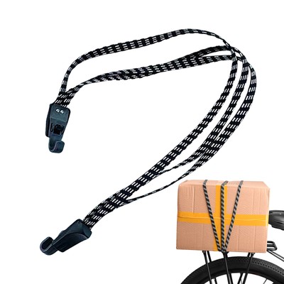 Premium Quality Bike Motorcycle Helmet Luggage Straps with Hooks Pack of 4