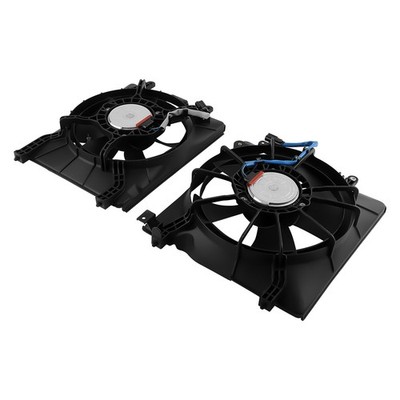 1Pair Radiator Cooling Fan Assembly fit for Honda Civic 12-2015 Acura ILX 13-15