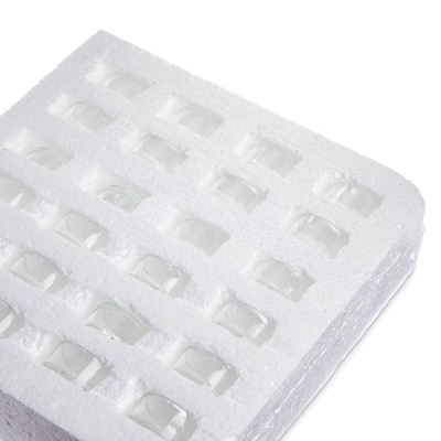 24 Pack Glass Tea Lights Candle Holder for Tables, Wedding Decoration, 1x2 In