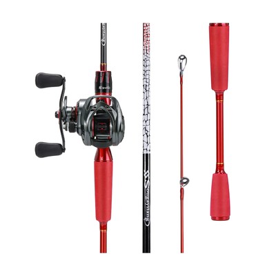 Sougayilang Baitcasting Rod and Reel Combos,Two Pieces Light