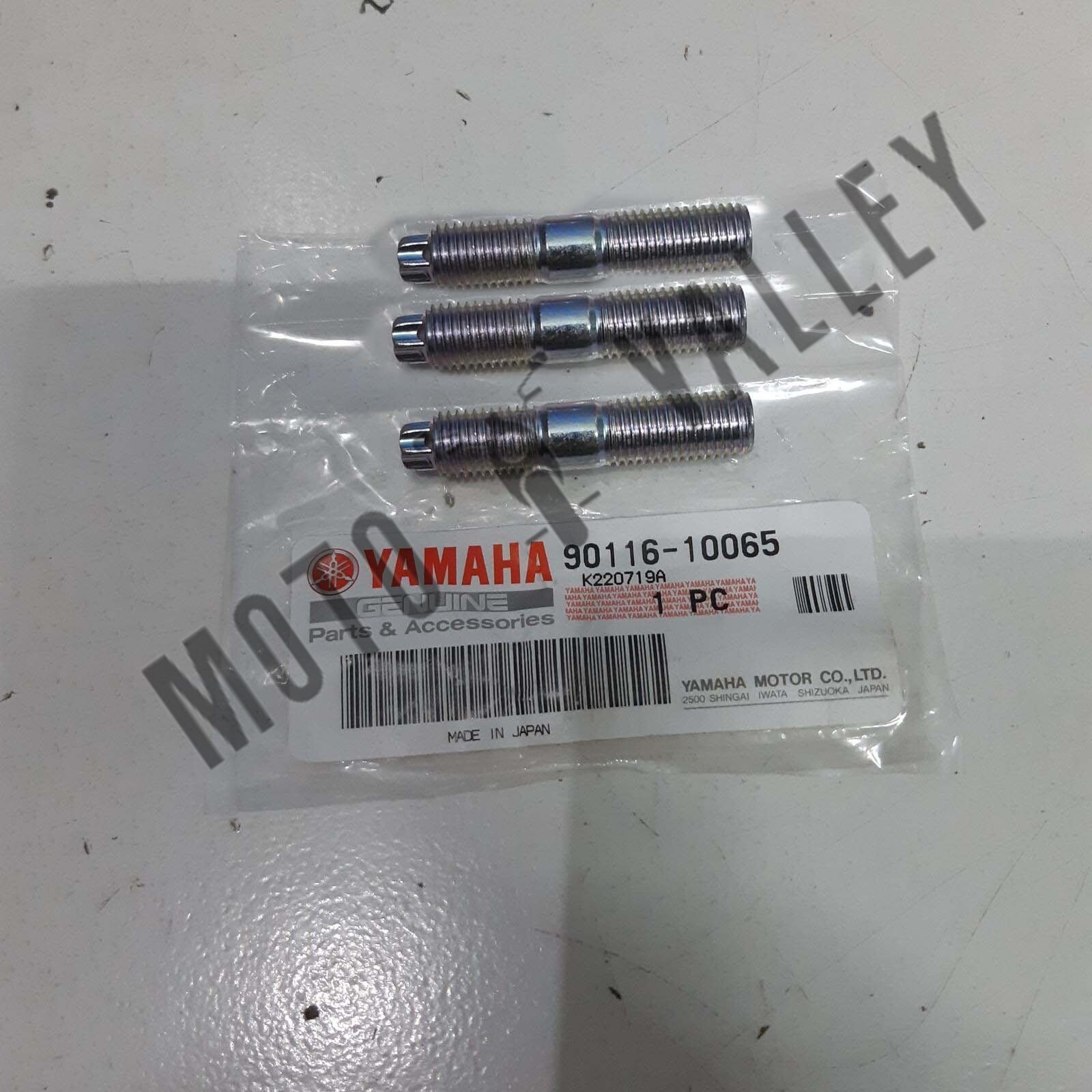 3PCS Genuine Yamaha YZF R3/MT-03 2015-2025 Rear Wheel Gear Bolt Stud 90116-10065