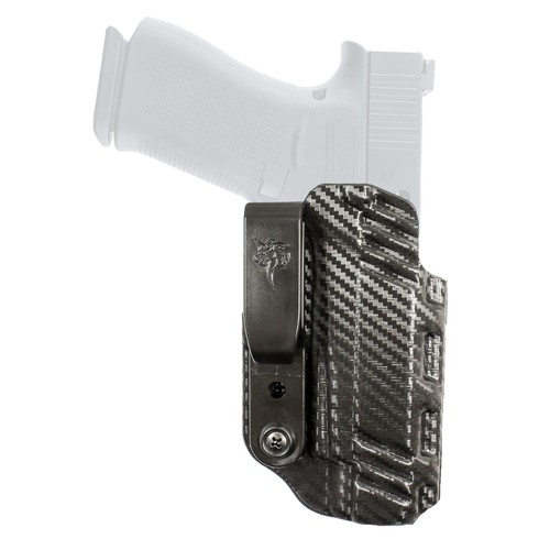 DeSantis Slim-Tuk IWB Holster Fits Glock 48 Ambidextrous Carbon Fiber Blue Kydex