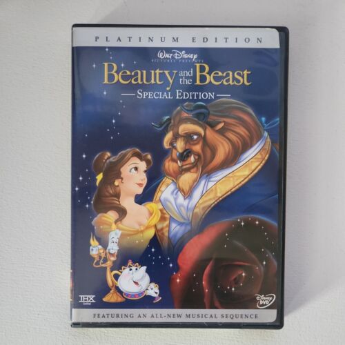 Beauty and the Beast (DVD, 2002, 2-Disc Set, Platinum Edition, THX) Beauty and the Beast (DVD, 2002, 2-Disc Set, Platinum Edition, THX)