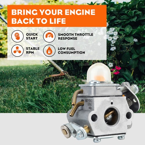 Hipa 26cc Carburetor for Homelite Ryobi 30cc 26cc Trimmer Weedeater #C1U-H60