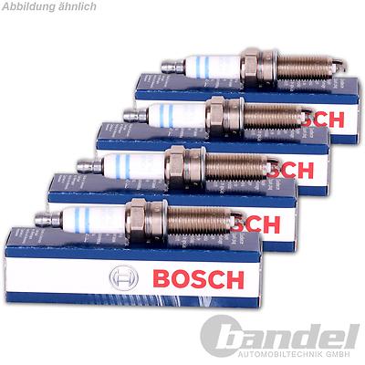 4x ZÜNDKERZEN BOSCH OPEL AGILA ASTRA G+H CORSA C+D INSIGNIA VECTRA C ZAFIRA B
