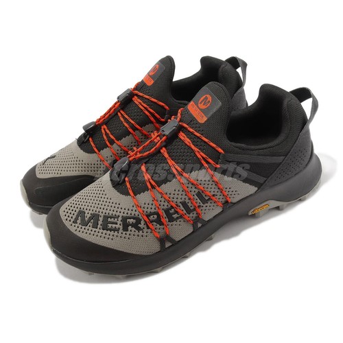 

Merrell Long Sky Sewn Vibram MegaGrip Black Brindle Men Outdoor Trail J002581, Черный, Long Sky Sewn