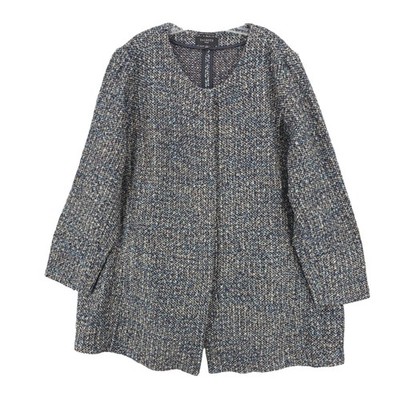 TALBOTS Italian Boucle Tweed Coat Jacket Acrylic Blend Size 22W