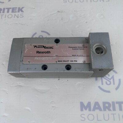 Rexroth Power Master R431007271 Pneumatic Directional Control Valve