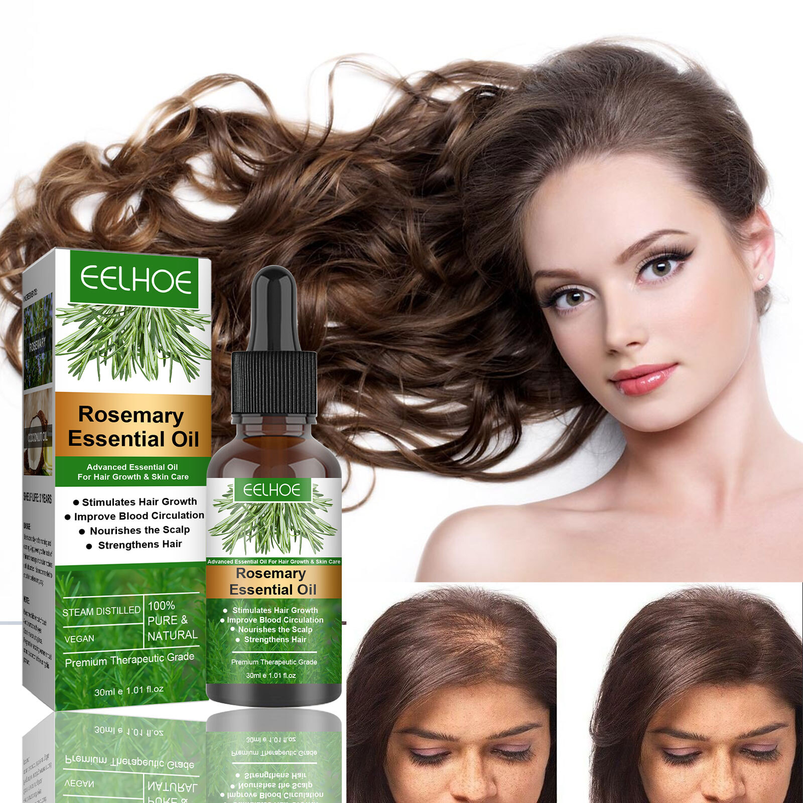 For Hair Growth 100% Pure Natural Therapeutic Grade