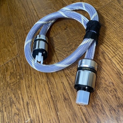 Audiophile HiFi Power 3ft, 10AWG US AC Main Supply Cable, NEMA 5-15P IEC320-C15