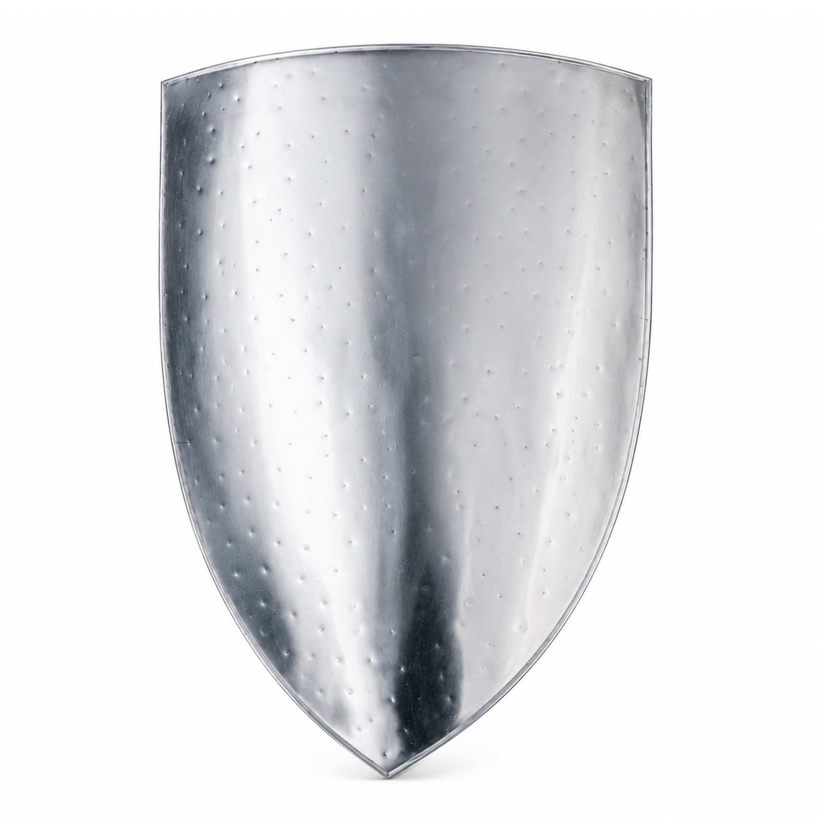 Handmade 16 Gauge Steel Medieval Heater Shield Reenactment Display Knight Shield