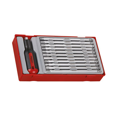 Teng Tools TTMD12D 12 Piece Interchangeable Blade Screwdriver Set