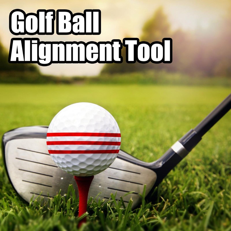 Sports Alignment Golf Ball Marker Line Tool Drawing Liner Set Stencil