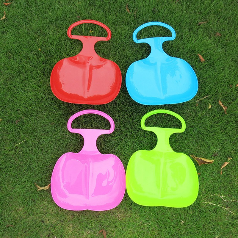 Outdoor Snow Slider PP Ultra-Thick Kids Adult Snow Sled Sledge Ski Board _New