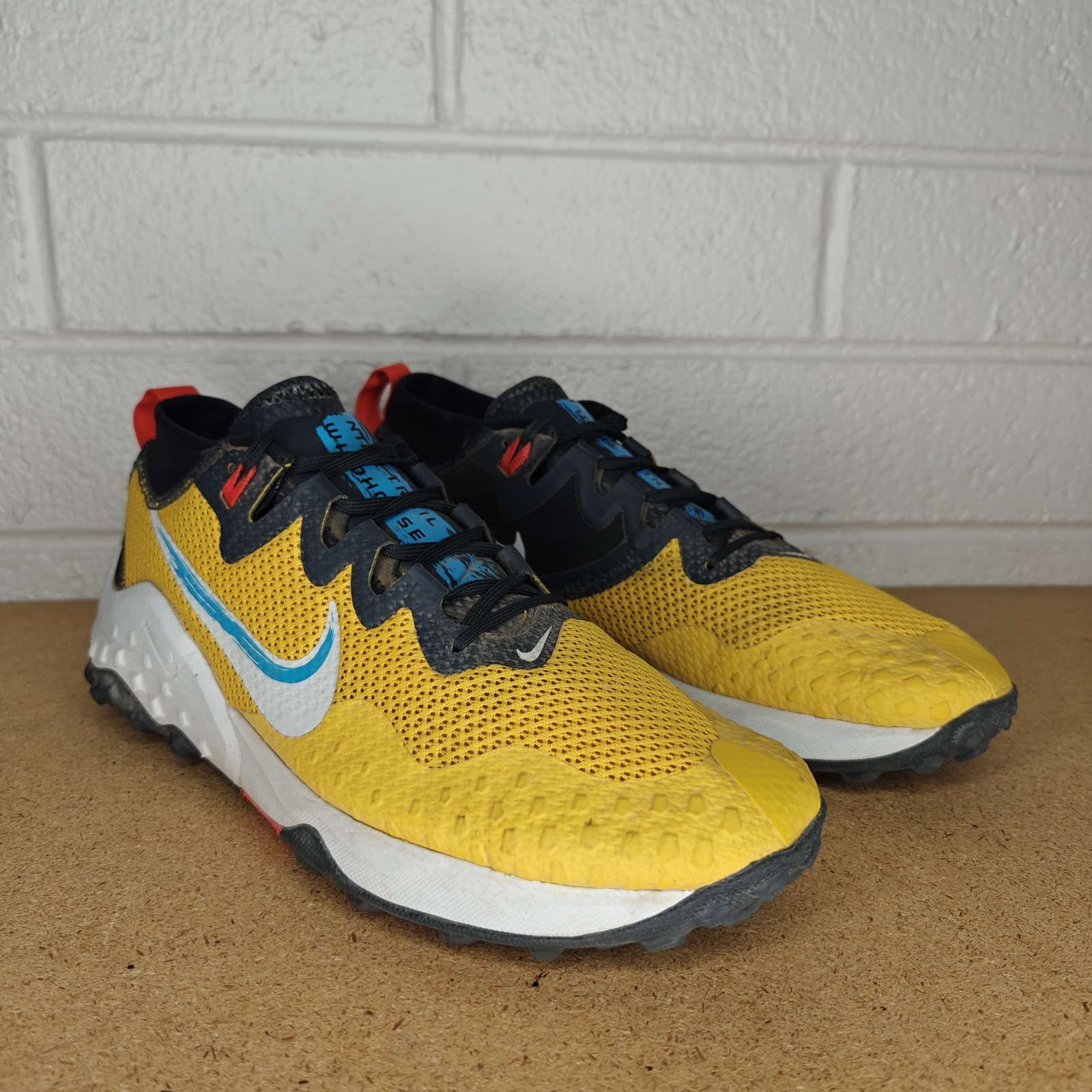 Nike Trail Wildhorse 7 CZ1856-700 Dark Sulfur Trail Running Shoes Mens Size 11