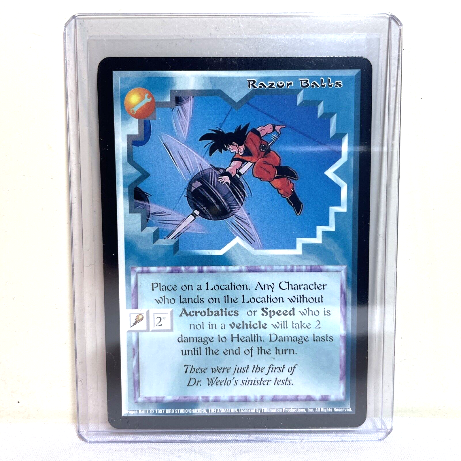 ANI-MAYHEM DRAGON BALL Z: RAZOR BALLS (1997) Trading Card | eBay