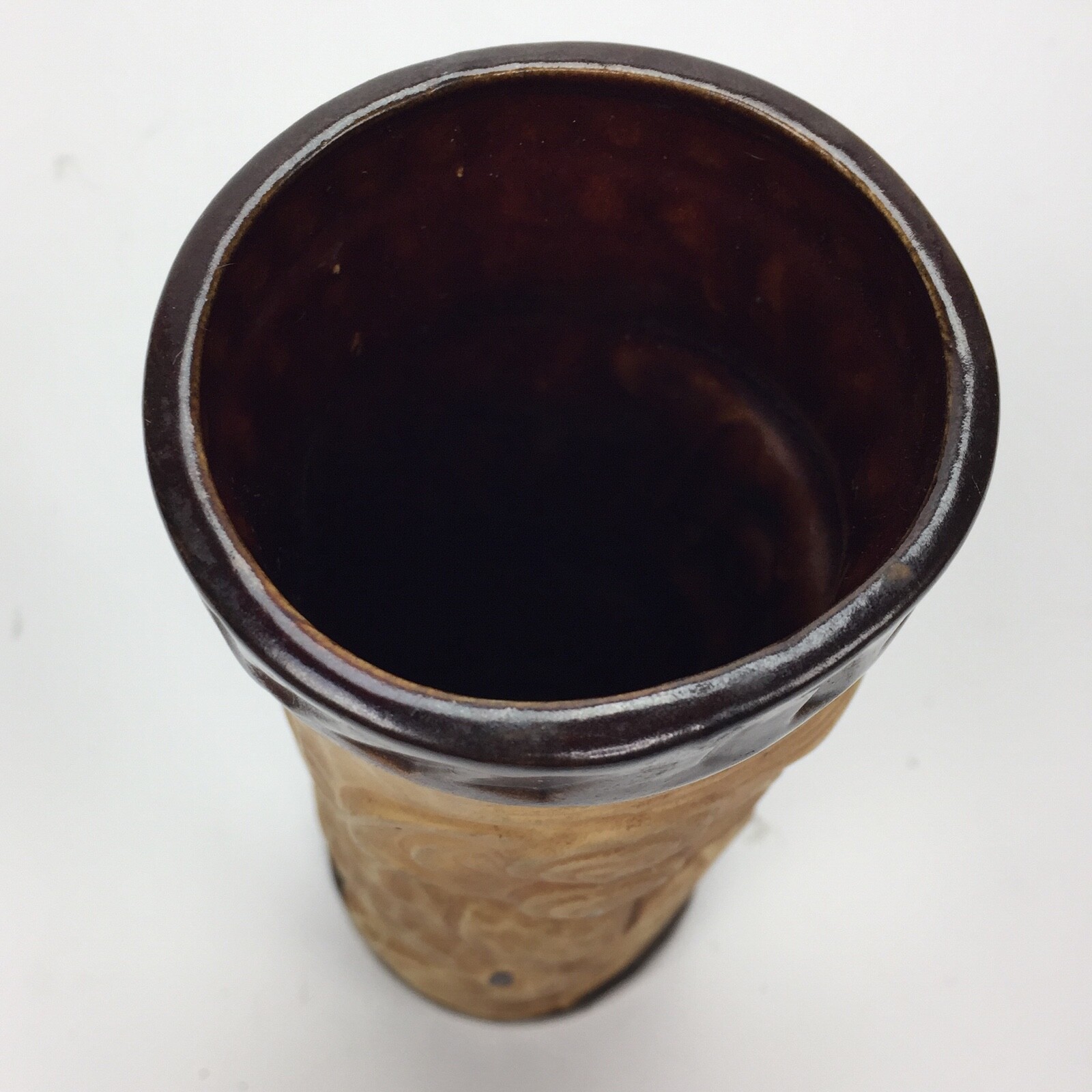 Tiki Cup, Hawaiian decor, decor artist brush pencil holder, Japan